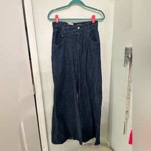 Pilcro Anthropologie Wide Leg Jeans